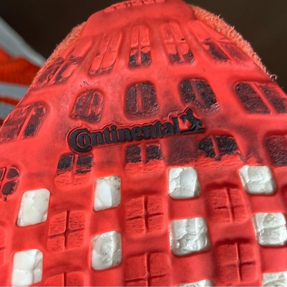 Adidas Bright Orange Womens Running Shoe Adizero Adios Solar Red Sneaker Size 8 - Picture 5 of 10